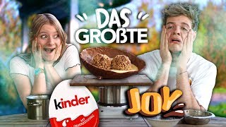 DAS GRÖßTE KINDER JOY DER WELT  Emys Backstübchen  Joeys Jungle [upl. by Yk170]