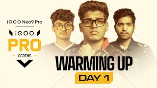 iQOO Pro Scrims  Warming up for iQOO India League 2024 LAN  Practice matches [upl. by Ainyt]