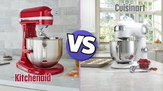 KitchenAid Vs Cuisinart Stand Mixer Which is Better [upl. by Jordans]