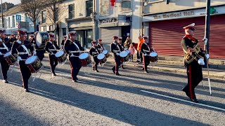 Pride of Ballinran  Kilkeel Remembrance Sunday Parade 2024 [upl. by Edmead]