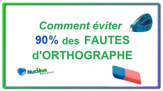 90 de fautes dorthographe en moins [upl. by Millwater]