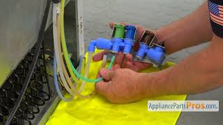 How To FrigidaireElectrolux Refrigerator Water Inlet Valve 242253002 [upl. by Audley295]