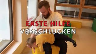 Verschlucken Erste Hilfe bei Kindern [upl. by Germano654]