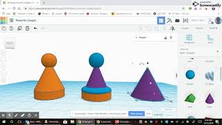 Tinkercad  Adding details to the pawn [upl. by Strang353]