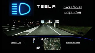 Tesla Model 3 Highland Faros Adaptativos Matrix Led [upl. by Aramal413]