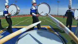 KHS Marching Band Bearcat Marching Festival  Snare Cam 202425 [upl. by Ursuline286]