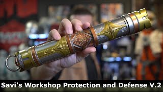 Star Wars Galaxys Edge New Protection and Defense Savi’s Workshop Lightsaber Hilt [upl. by Euqram]