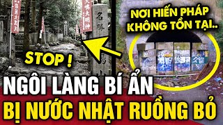 Khám phá NGÔI LÀNG TỬ KHÍ nơi bị chính phủ Nhật Bản KHÔNG CÔNG NHẬN trên bản đồ  Tin 3 Phút [upl. by Wernda]