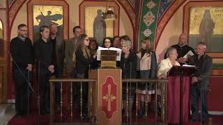 Divine Liturgie en la Paroisse Orthodoxe des Saints Anargyres à PéronneslezBinche [upl. by Enehs846]