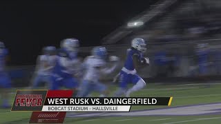 Daingerfield headed to 3AD2 quarterfinals after taking down West Rusk [upl. by Adolpho390]