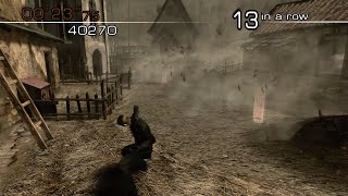 Wesker ONE PUNCHES Destroys Everything In Villages  Resident Evil 4 Village Mercenaries [upl. by Aiehtela]