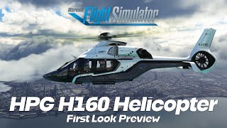 HPG H160 Helicopter  Microsoft Flight Simulator  Preview [upl. by Neetsirhc]