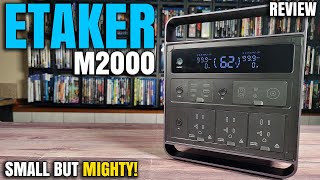 The Small But Mighty Power Station  ETaker M2000 Review [upl. by Alejandra]