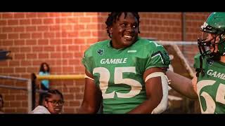 Gamble Football 2023  High School Cinereal [upl. by Atinot]