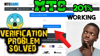 MTC game verification problem solved 100Not workingcomplete purchase with full details MTCGAME [upl. by Yrakcaz]