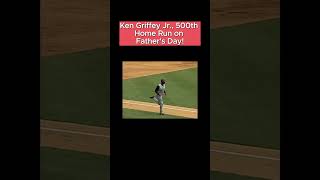 Ken Griffey Jr blasts his 500th career home run on Fathers Day ⚾💣 [upl. by Roux]