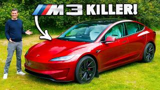 NEW Tesla Model 3 Performance 060mph amp REVIEW [upl. by Lehcor600]