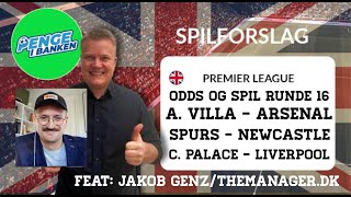 Premier League odds og spilforslag Arsenal gæster formstærke Aston Villa [upl. by Ecerahc517]