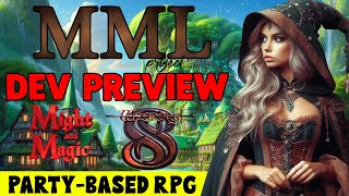 Project MML  Different Kind of Might And Magic PartyBased RPG [upl. by Nagoh]