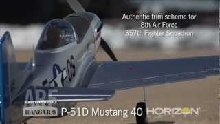 P51D Mustang 40 ARF by Hangar 9 [upl. by Urien]