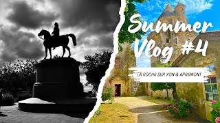 Summer 2024 Vlog 4  La Roche Sur Yon and Apremont [upl. by Enined]