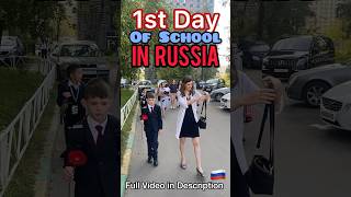 RUSSIANS Go to SCHOOL When  In Moscow [upl. by Inkster]