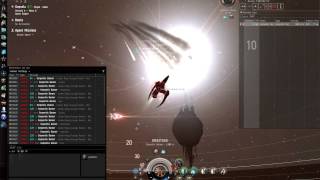 EVE Online  Serpentis Burner Mission  Hawk [upl. by Bortman]