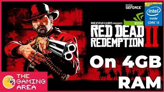 Red dead redemption 2 gameplay on i3 4gb Ram  Rdr2 gameplay [upl. by Eeryn]