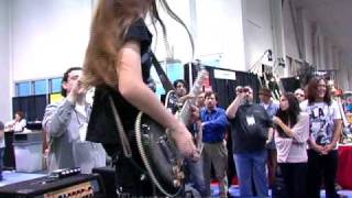 Jack Ripper at NAMM 2009 for Washburn Guitars [upl. by Eseer]