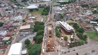 Anápolis de cima  Av Brasil Norte  Av Universitária [upl. by Enimrac]