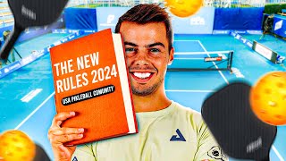 2024 Pickleball Rules Changes to Know [upl. by Aicirtak]