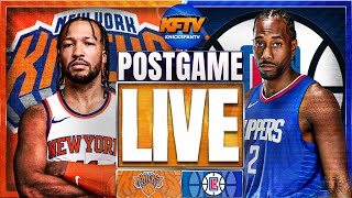 New York Knicks vs Los Angeles Clippers Post Game Show EP 452 Highlights Analysis Live Callers [upl. by Clerk797]