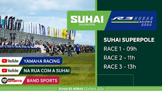 Transmissão AO VIVO SUHAIR3Horas 2024 I Suhai Superpole RACE 3 [upl. by Lesiram]