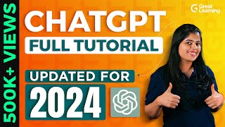 How to use ChatGPT in 2024  ChatGPT Tutorial  ChatGPT Full Course [upl. by Derzon]