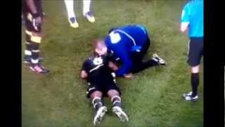 Fabrice Muamba Collapses Of Heart Attack  Tottenham Vs Bolton Wonderers [upl. by Eveline438]