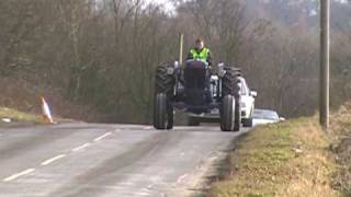 Fordson E27N Gardner 4LW road run [upl. by Katleen]