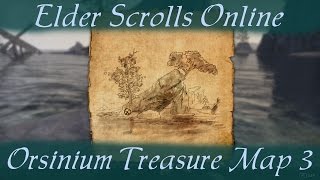 Wrothgar Treasure Map 3 iii Orsinium Elder Scrolls Online ESO [upl. by Seidnac873]