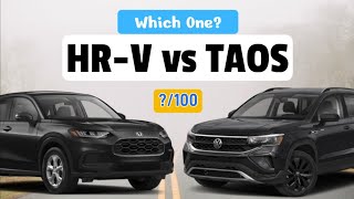 Honda HRV 2023 vs Volkswagen Taos 2023 [upl. by Sadye804]