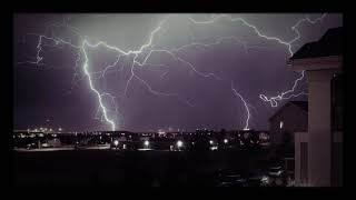 ⚡sonido tormenta eléctrica rayos y truenos relajante⛈️⛈️ [upl. by Lledualc191]