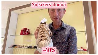 SUPER SALDI  SNEAKERS DONNA [upl. by Annadiana147]