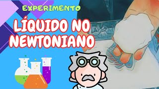 Experimento Líquido no Newtoniano sólido  líquido  Ciencia para niños [upl. by Bradleigh351]