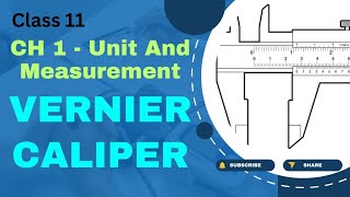 Vernier Caliper  Measuring Instruments  Unit And Measurement [upl. by Nylevol949]