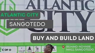 Atlantic City Estate Behind Novare mall ShopRite Sangotedo Buy and build land in sangotedo [upl. by Onaicram]