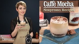 How to Make a perfect Caffe Mocha with the Nespresso Machine [upl. by Manson448]