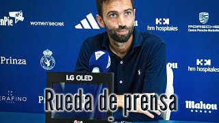 Rueda de prensa previa Jornada 12 1 Rfef Marbella FC vs Atl Sanluqueño Habla Fran Beltrán [upl. by Zasuwa147]