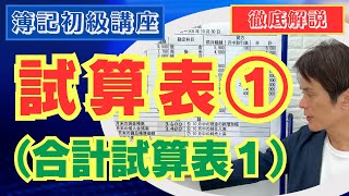 【簿記初級】合計試算表１（最初に抑えるべき10個のポイント）【試算表①】vol57 [upl. by Jacqui]