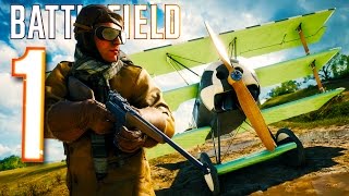 Battlefield 1 Funny Moments  Tank amp Flying Adventures [upl. by Damas]