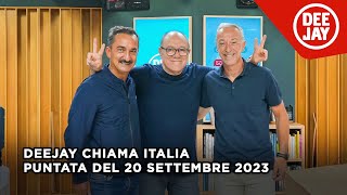 Deejay Chiama Italia  Puntata del 20 settembre 2023  Ospite Carlo Verdone [upl. by Gee]