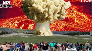 Horrible Today Scientists Not Ready Yellowstone Supervolcano Erupts Frightening Humanity [upl. by Margaretha]