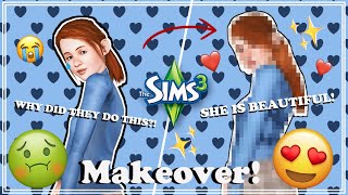 Laurel Grisby THEY DID HER SO DIRTY 😭  The Sims 3 Townie Makeover  Download Sim [upl. by Kyriako349]